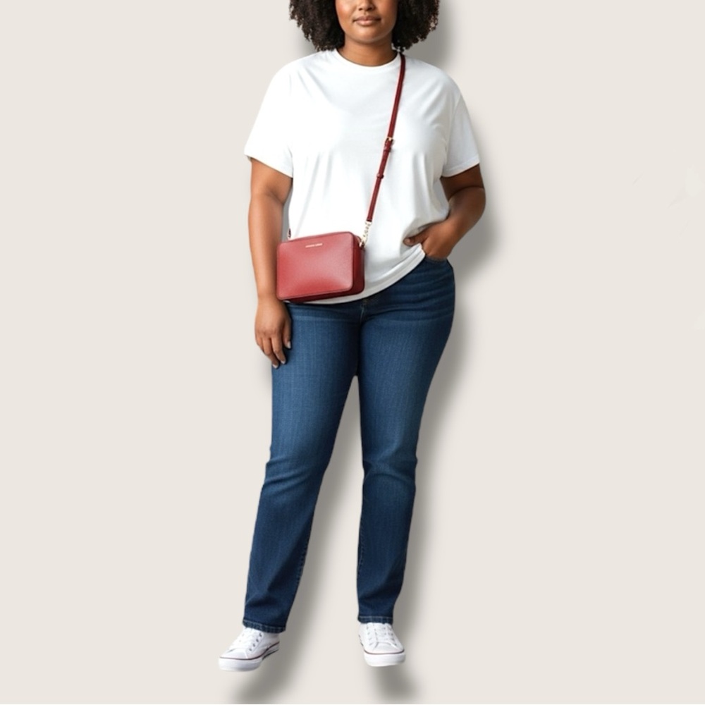 Michael Kors Crossbody Bag Rusty Red